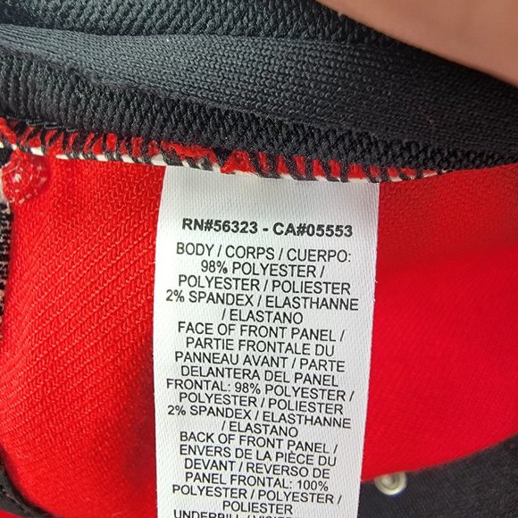 OSU Ohio State Buckeyes Hat NIKE Fitted Baseball Cap Size M / L Red Just Do It - Picture 7 of 7